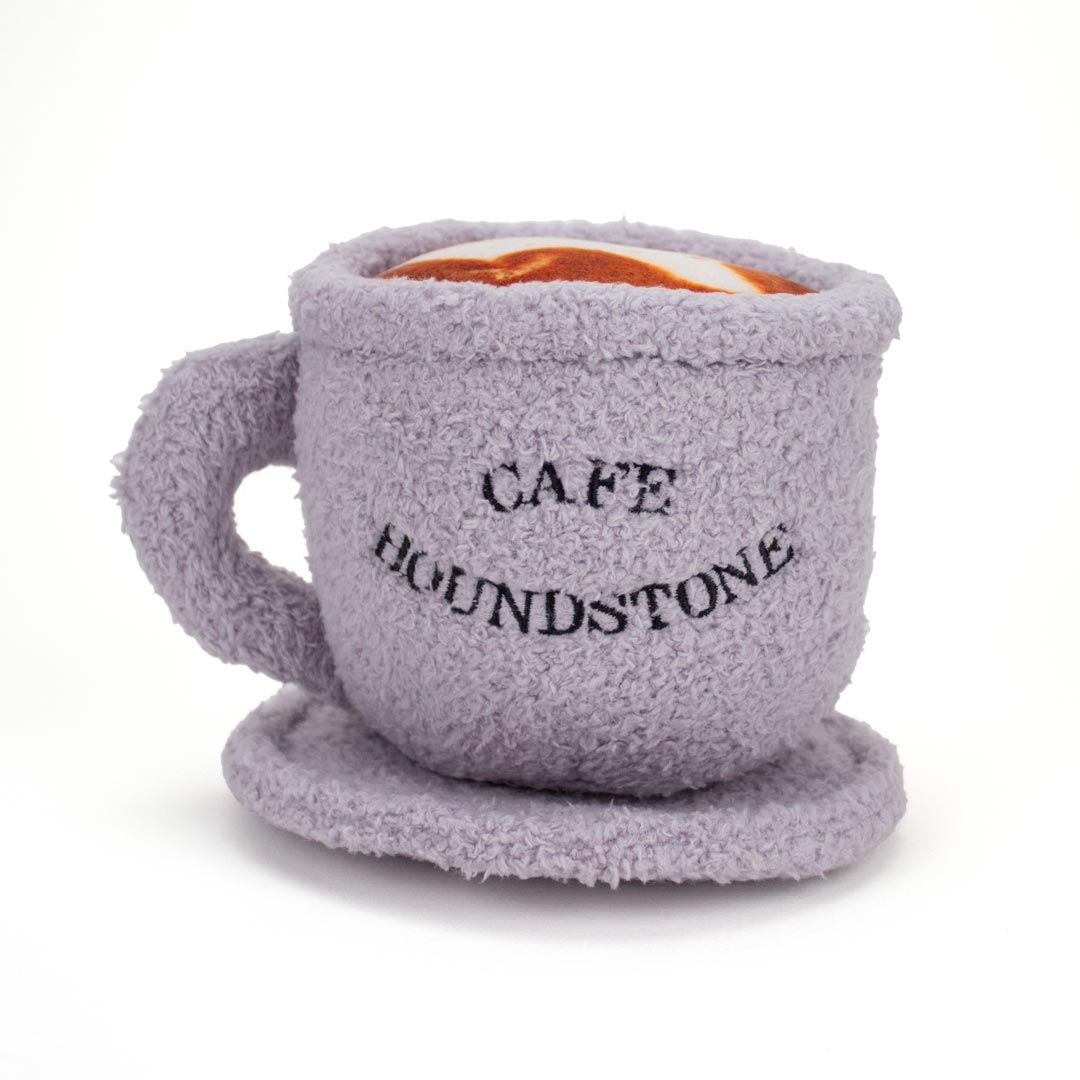 best dog toys cappuccino cup dog toy