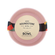 houndstone silicone dog food bowl in pink