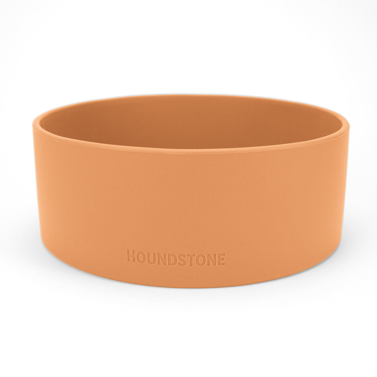 Houndstone BPA Free Silicone Dog Bowl, 4.5 Cups, Dishwasher Safe, Marigold