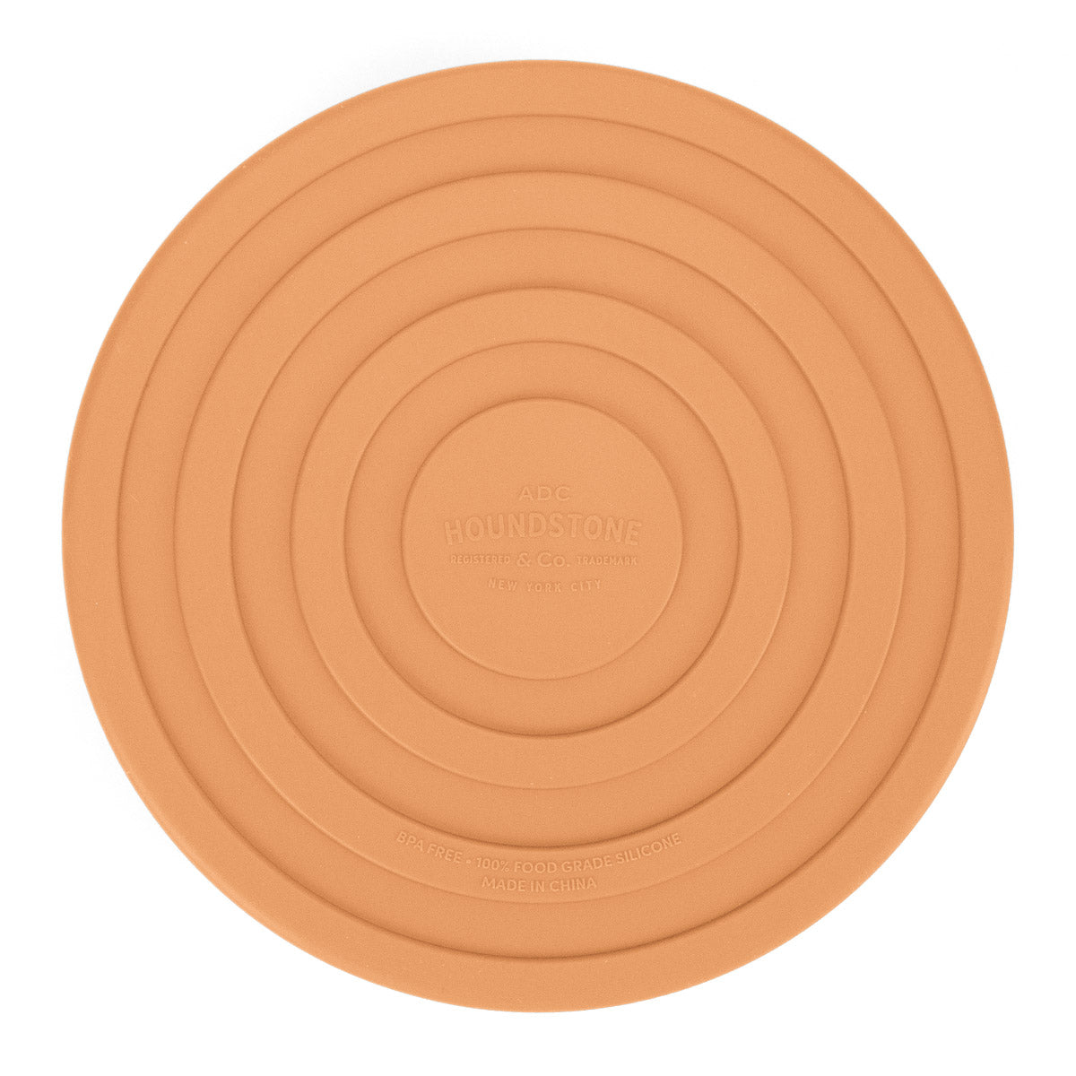 The Pony Silicone Dog Bowl, 4.5 Cups, Marigold