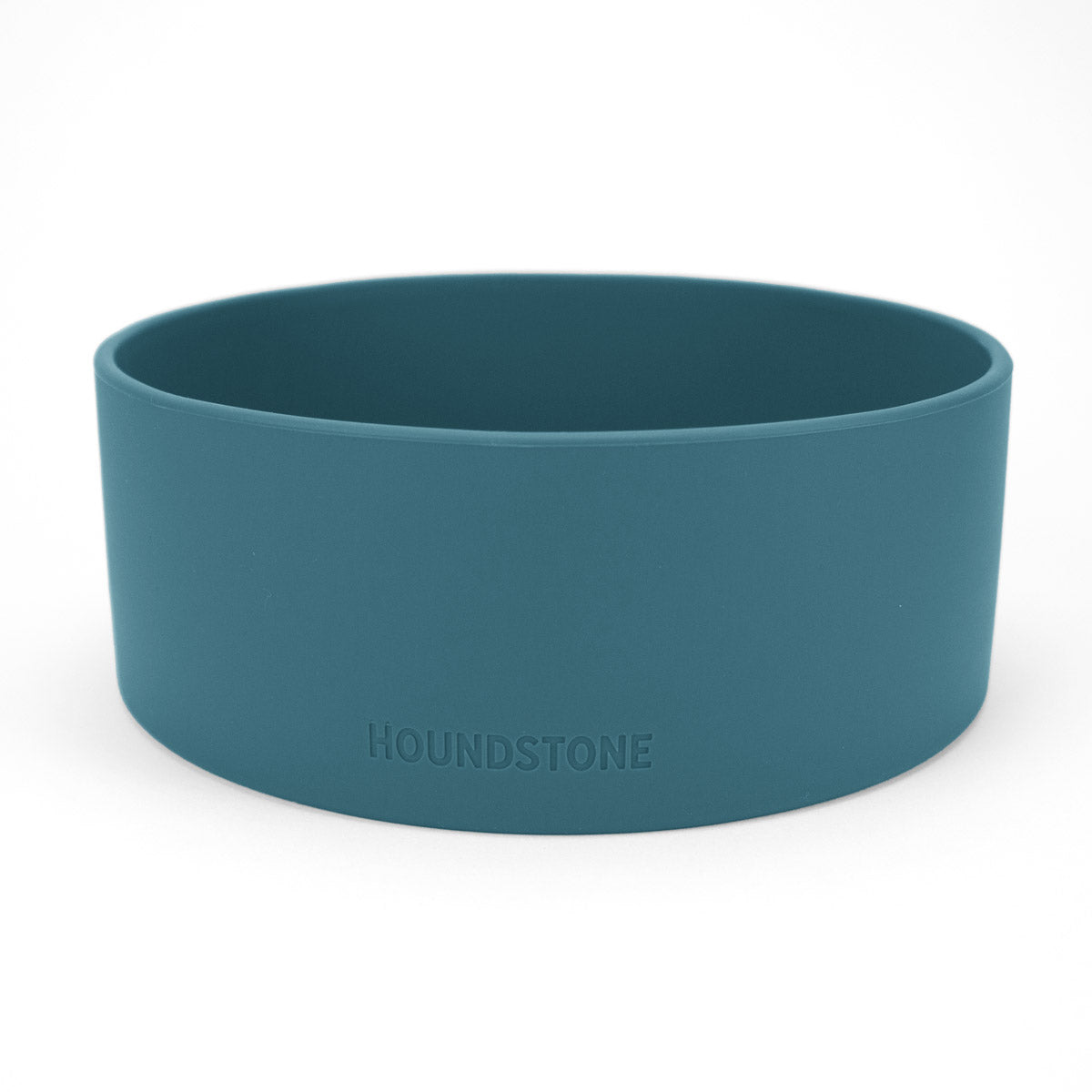 Houndstone BPA Free Silicone Dog Bowl, 4.5 Cups, Dishwasher Safe, Caribbean Seas