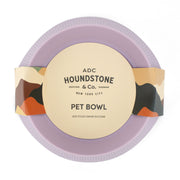 Houndstone Food Grade Silicone Cat Bowl, Dishwasher Safe, Mauve