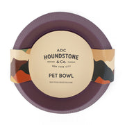 Houndstone Food Grade Silicone Cat Bowl, Dishwasher Safe, Plum