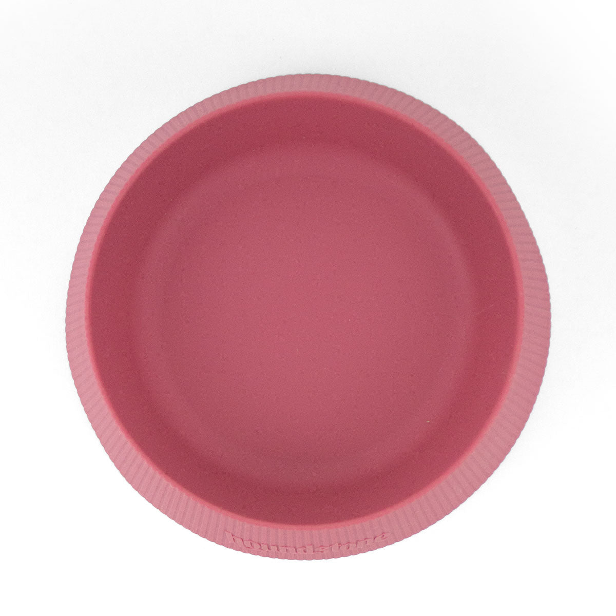 Houndstone Food Grade Silicone Cat Bowl, Dishwasher Safe, Rosewood