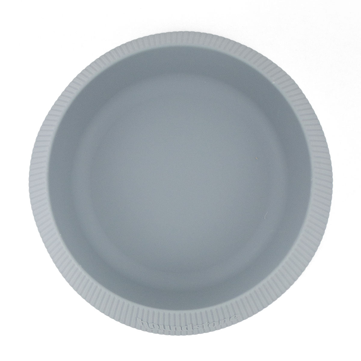 Houndstone Food Grade Silicone Cat Bowl, Dishwasher Safe, Slate Grey