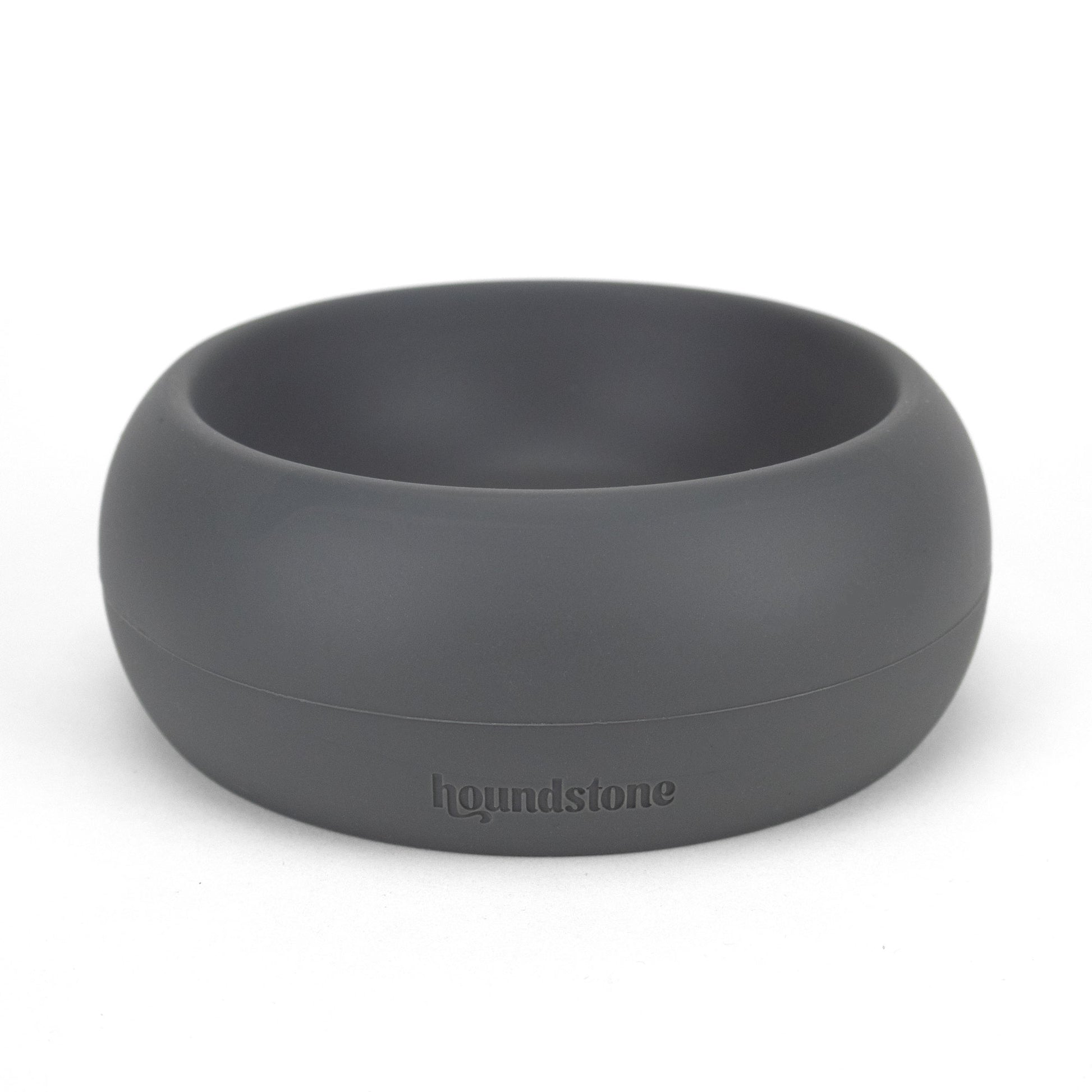 houndstone small dog bowl, charcoal