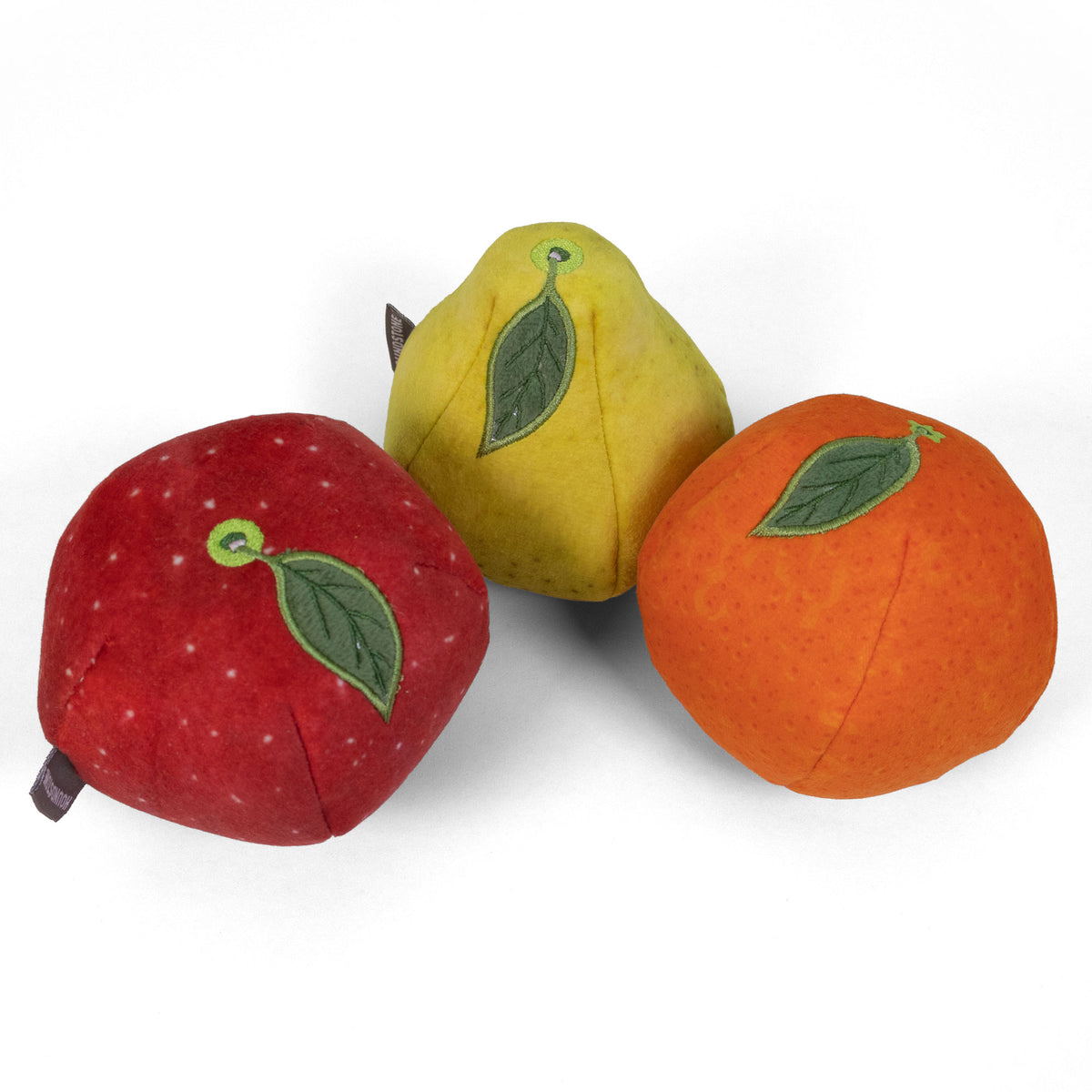 Apple Dog Toy, 2-in-1, with Tennis Ball Inside
