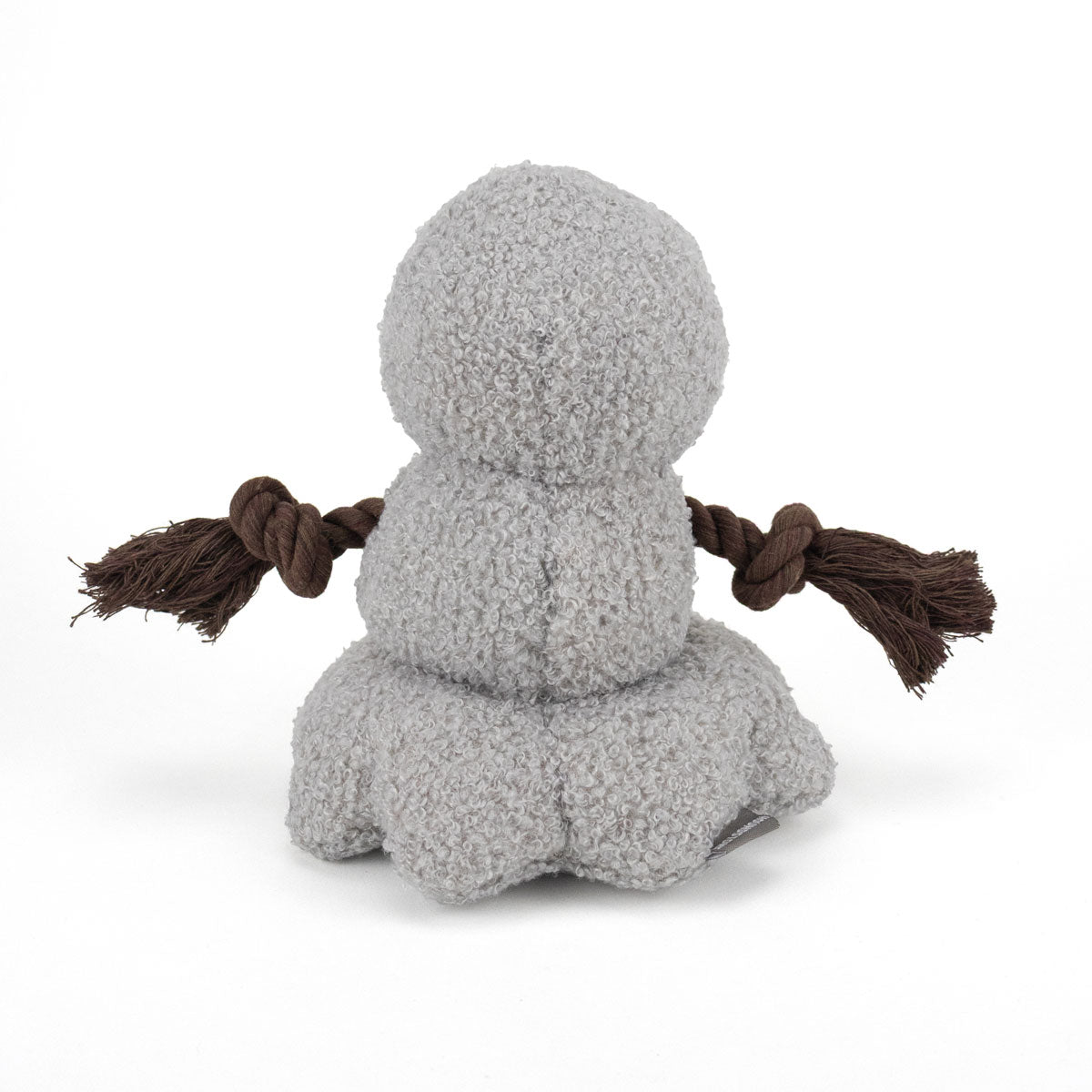 Houndstone Melty the Snowman Dog Toy, 7.5", w/ Crinkle Paper & Squeaker