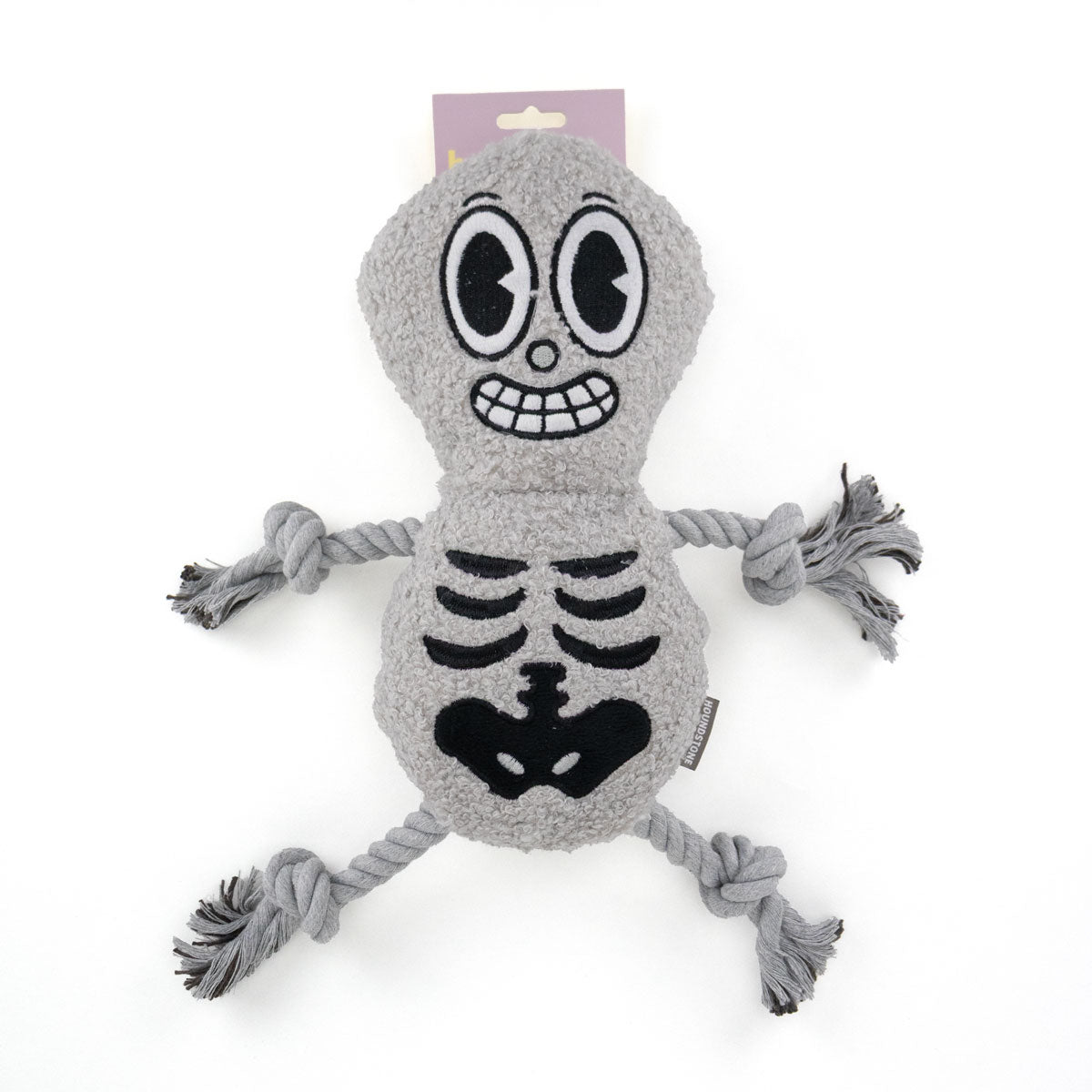 Houndstone Boneyard Buddy 2 Faced Skeleton w/ Squeaker