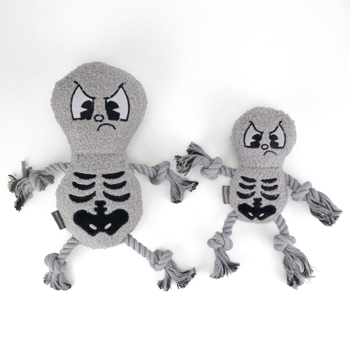 Houndstone Boneyard Buddy 2 Faced Skeleton w/ Squeaker