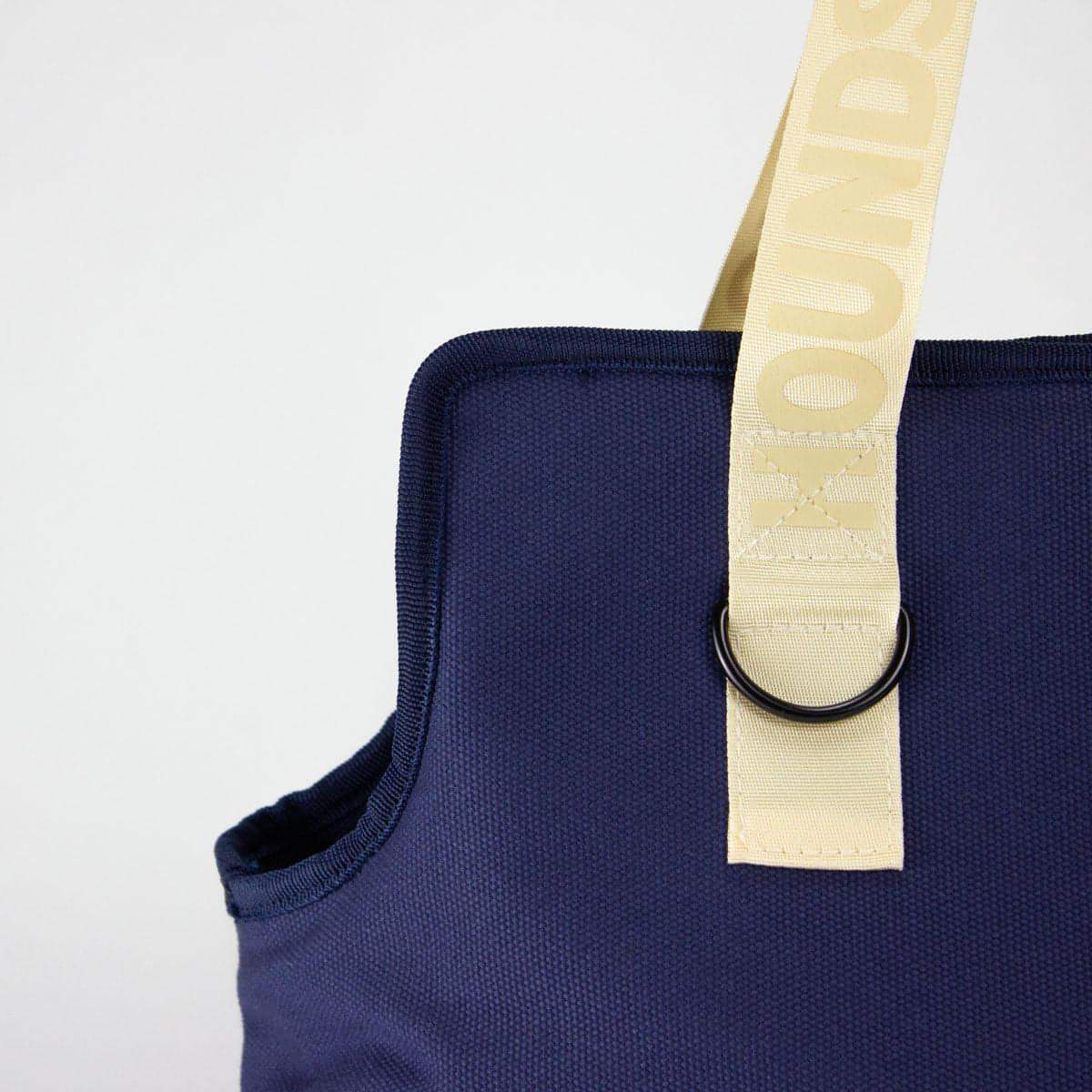 Navy Canvas Dog Tote Bag – Stylish and Durable Pet Carrier
