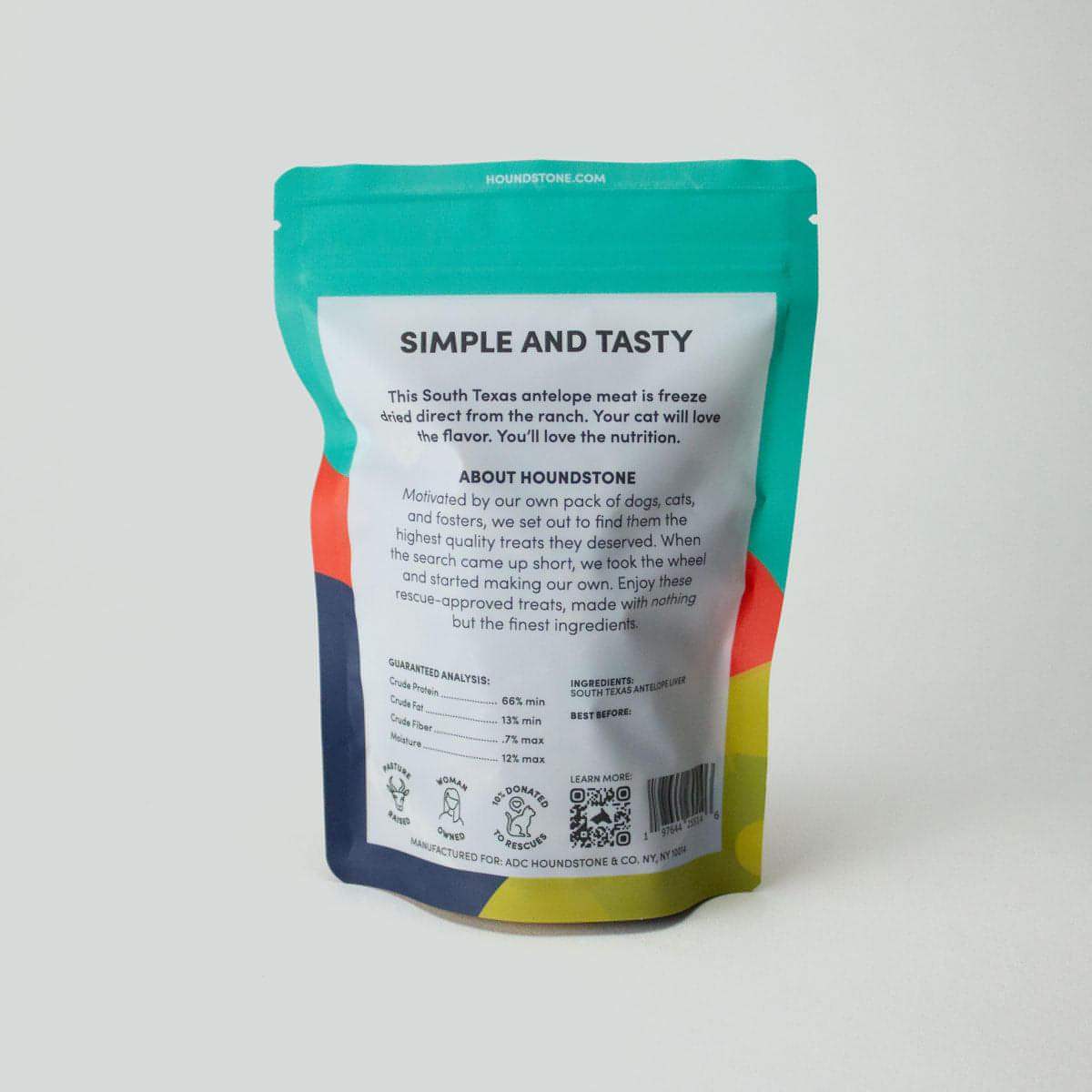 Freeze-Dried Antelope Liver Cat Treats – 1.5oz