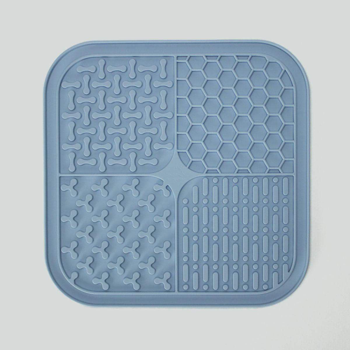 dog lick mat blue