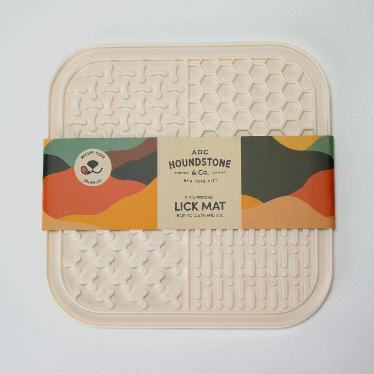 dog lick mat ivory