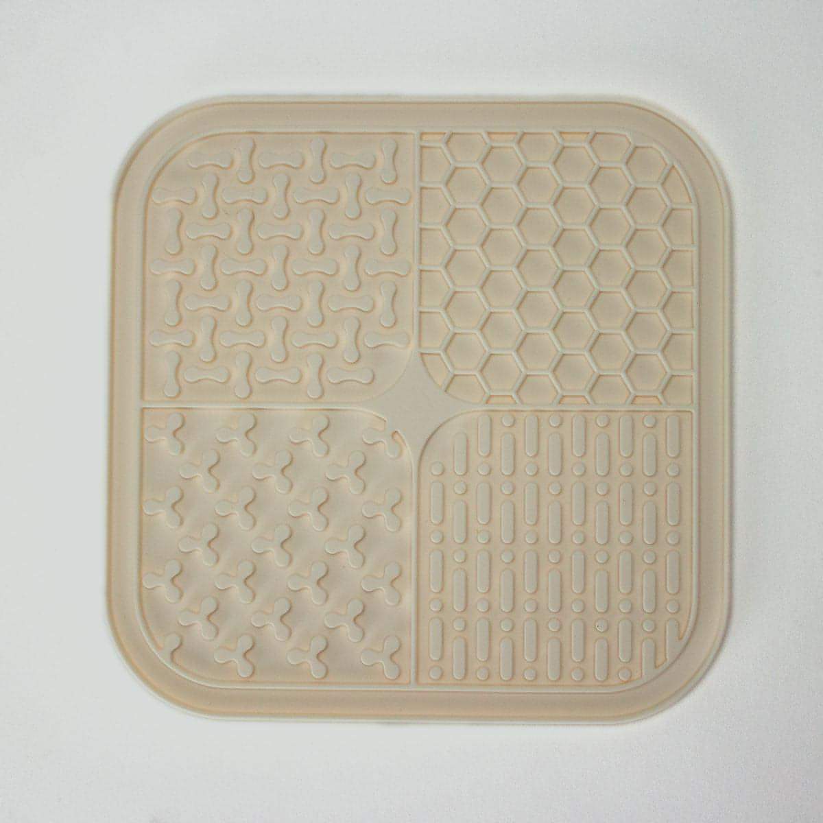 dog lick mat ivory