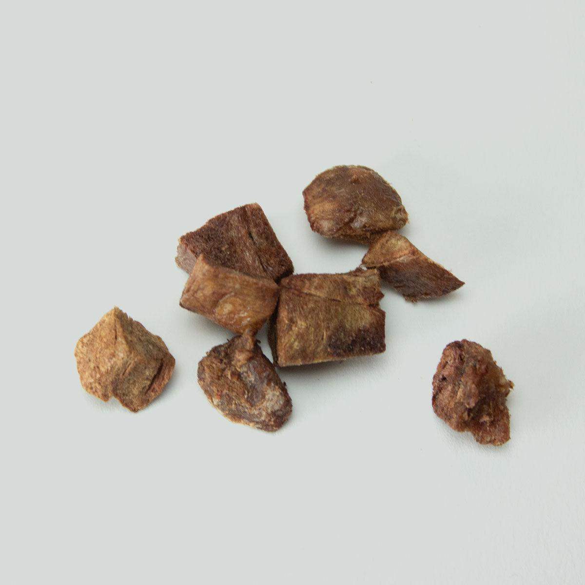 Duck Heart Freeze-Dried Cat Treats 1.5 oz Bag - All-Natural & Ethically Sourced, Made in USA