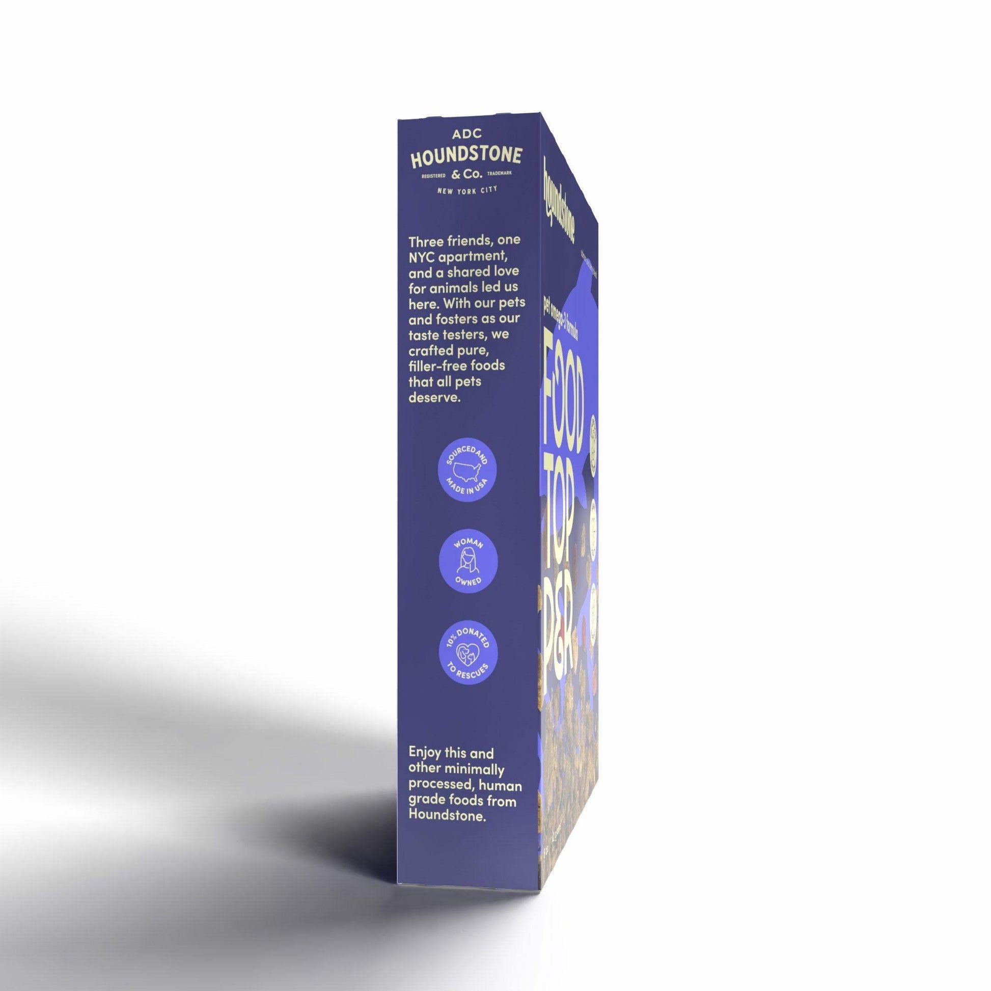 freeze dried food toppers for dogs skin and coat formula