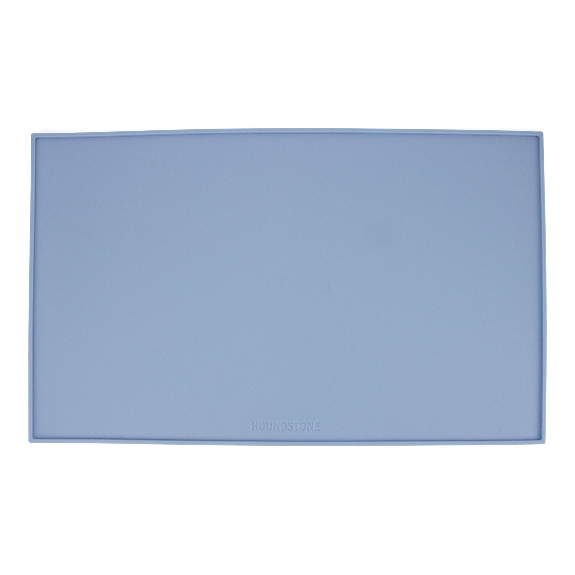 houndstone dog bowl mat blue