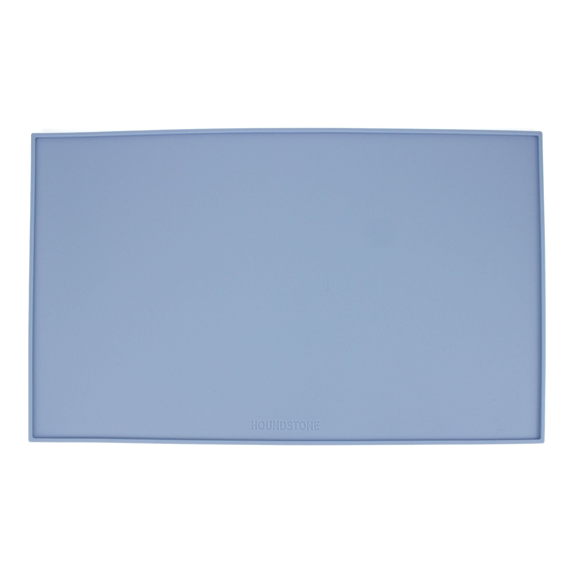 houndstone dog bowl mat blue