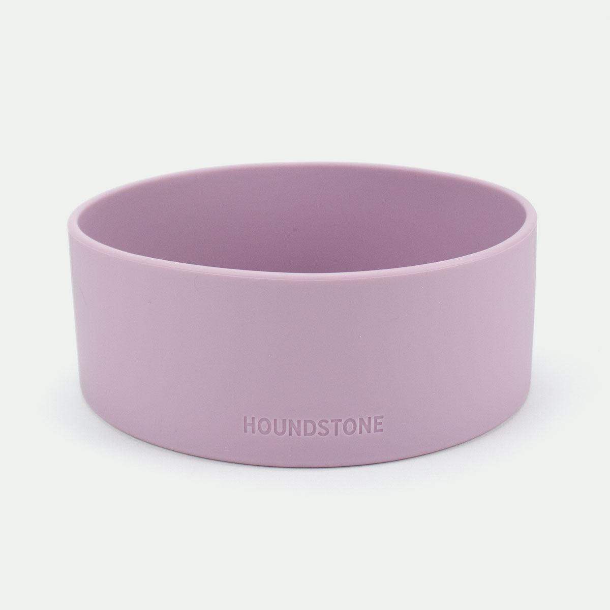 Houndstone BPA Free Silicone Dog Bowl, 4.5 Cups, Dishwasher Safe, Mauve