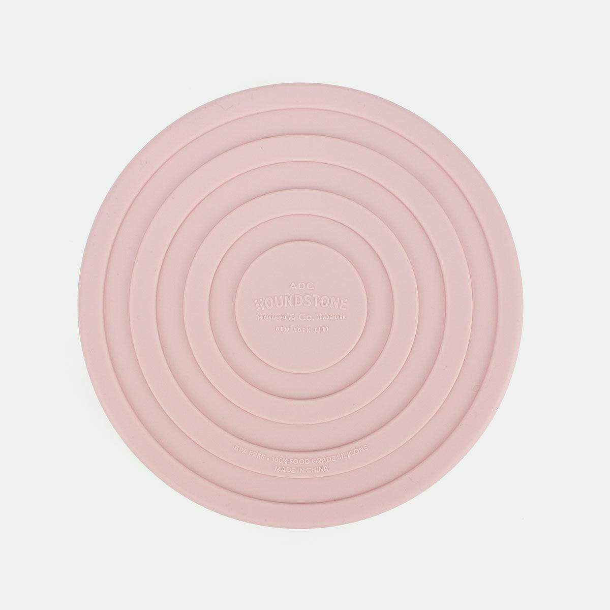 Food Grade Silicone Dog Bowl - Pink, 4.5 Cups Volume, Dishwasher Safe, Non-Slip