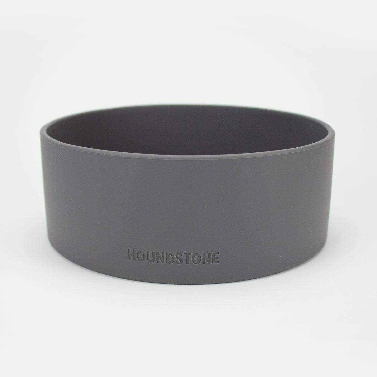 Food Grade Silicone Dog Bowl - Charcoal Grey, 4.5 Cups Volume, Dishwasher Safe, Non-Slip