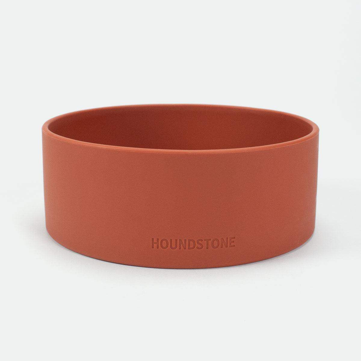silicone dog bowl terracotta