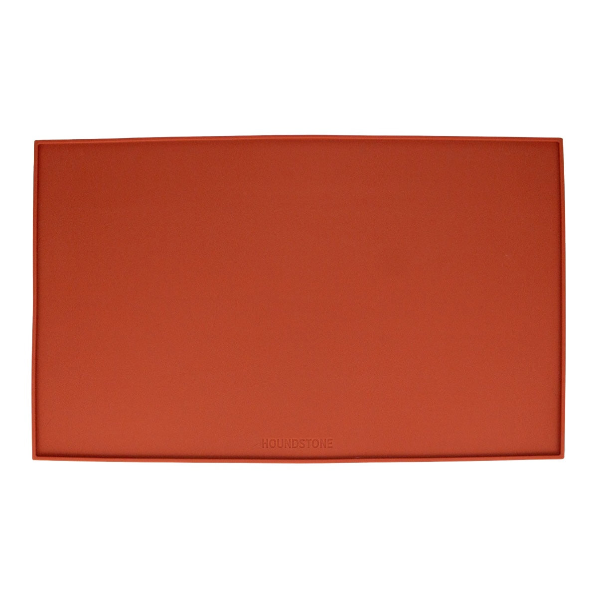 houndstone silicone dog food mat terracotta
