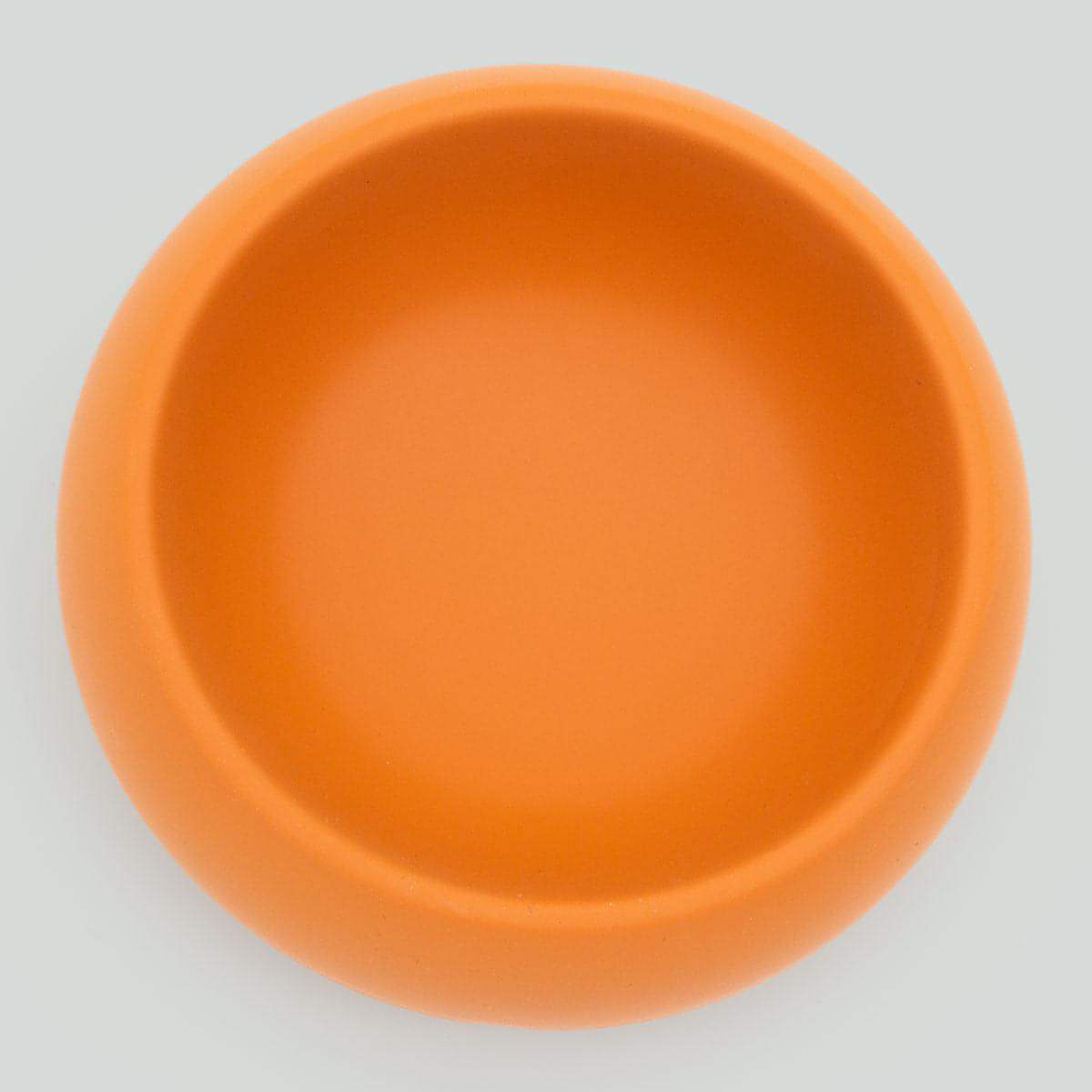 Houndstone BPA Free Silicone Dog Bowl, Dishwasher Safe, 1 Cup, Marigold