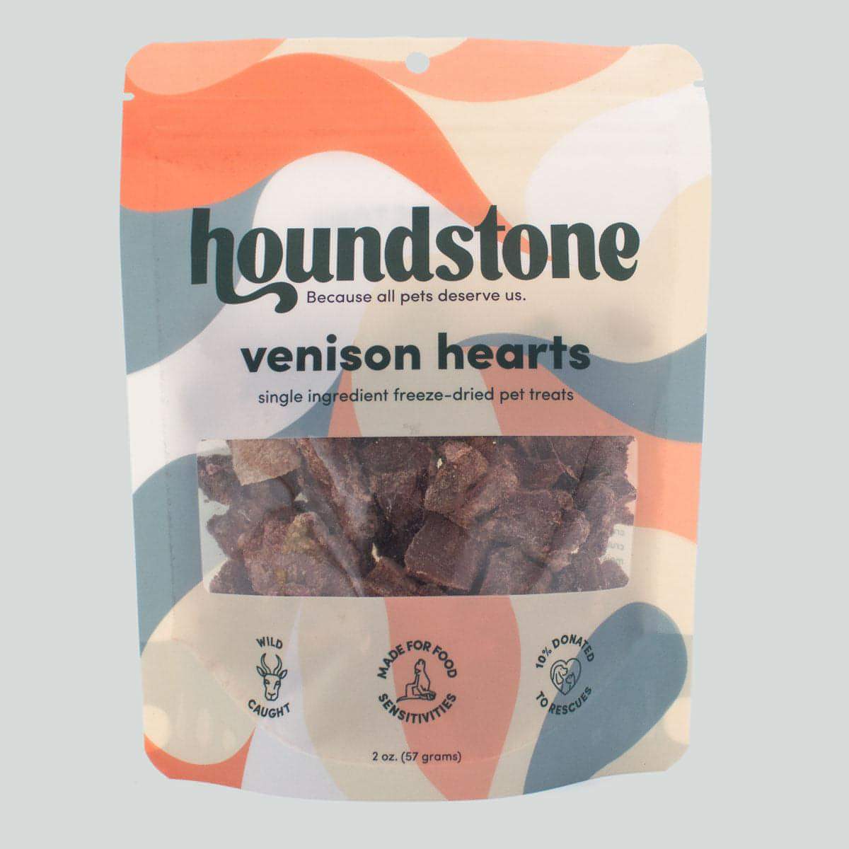 Venison Hearts Freeze-Dried Dog Treats – Premium Protein