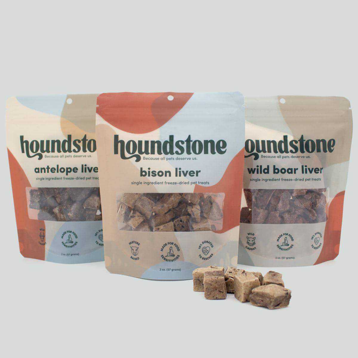 Bison Liver Dog Treats – Freeze-Dried